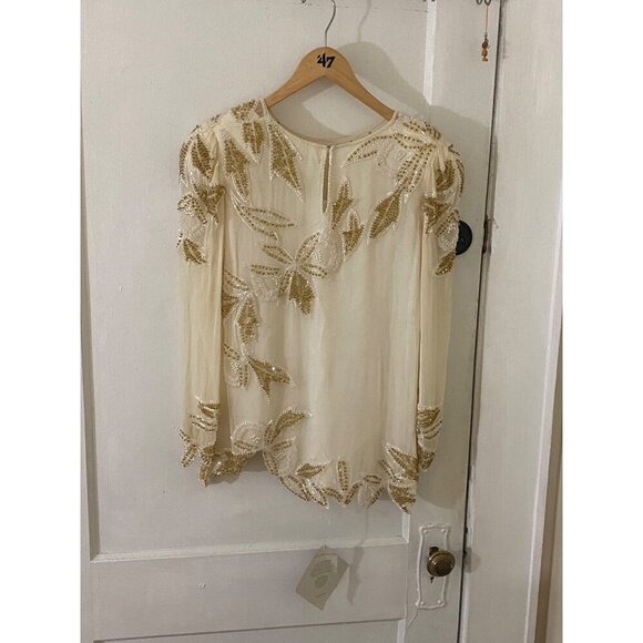 NWT DeadStock Sho Max Origionals Beaded Long Sleeve Top - Small/Medium - Picture 7 of 16